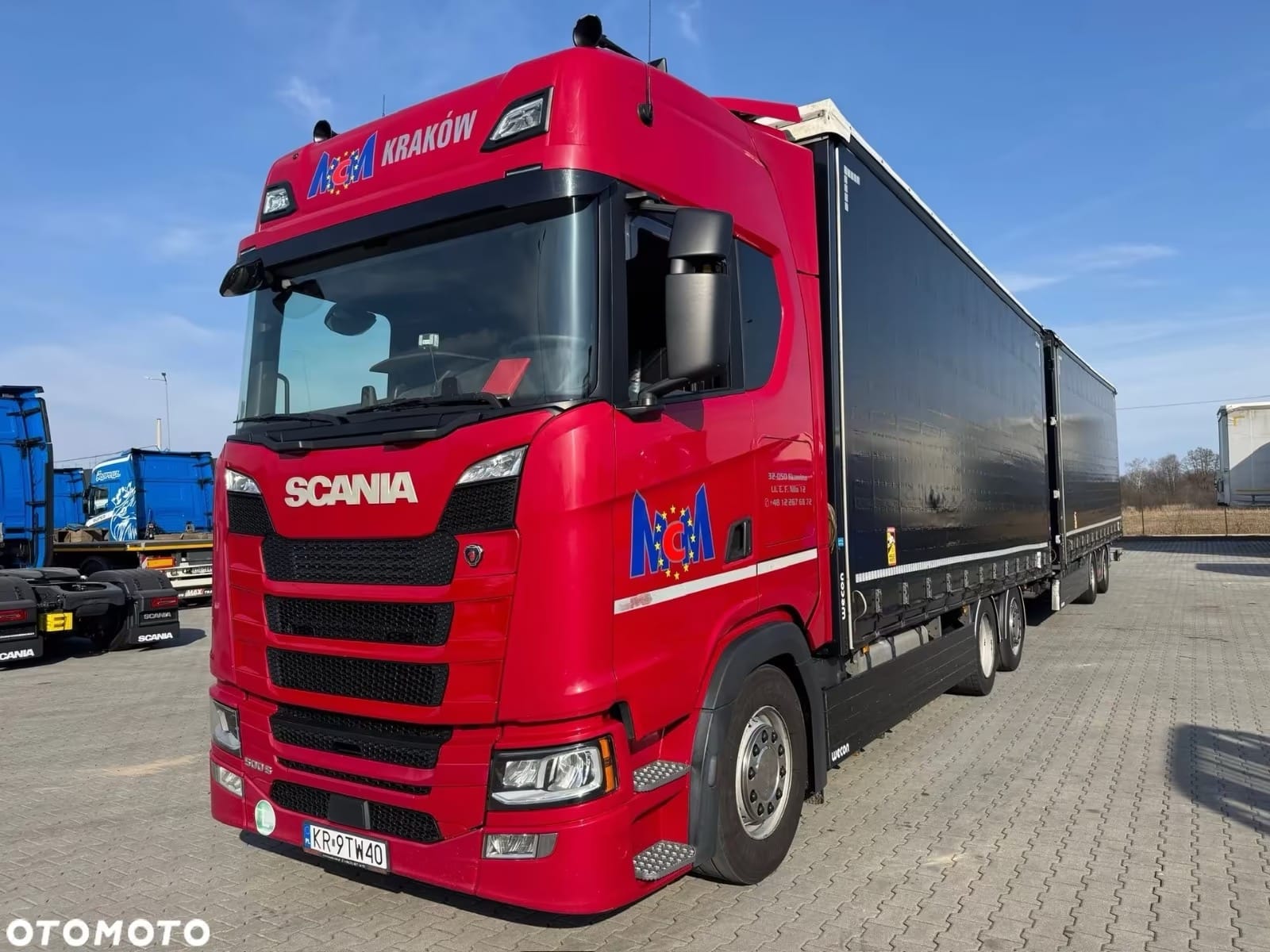 Scania S500 B6X2*4LB z zabudową Wecon – widok pojazdu